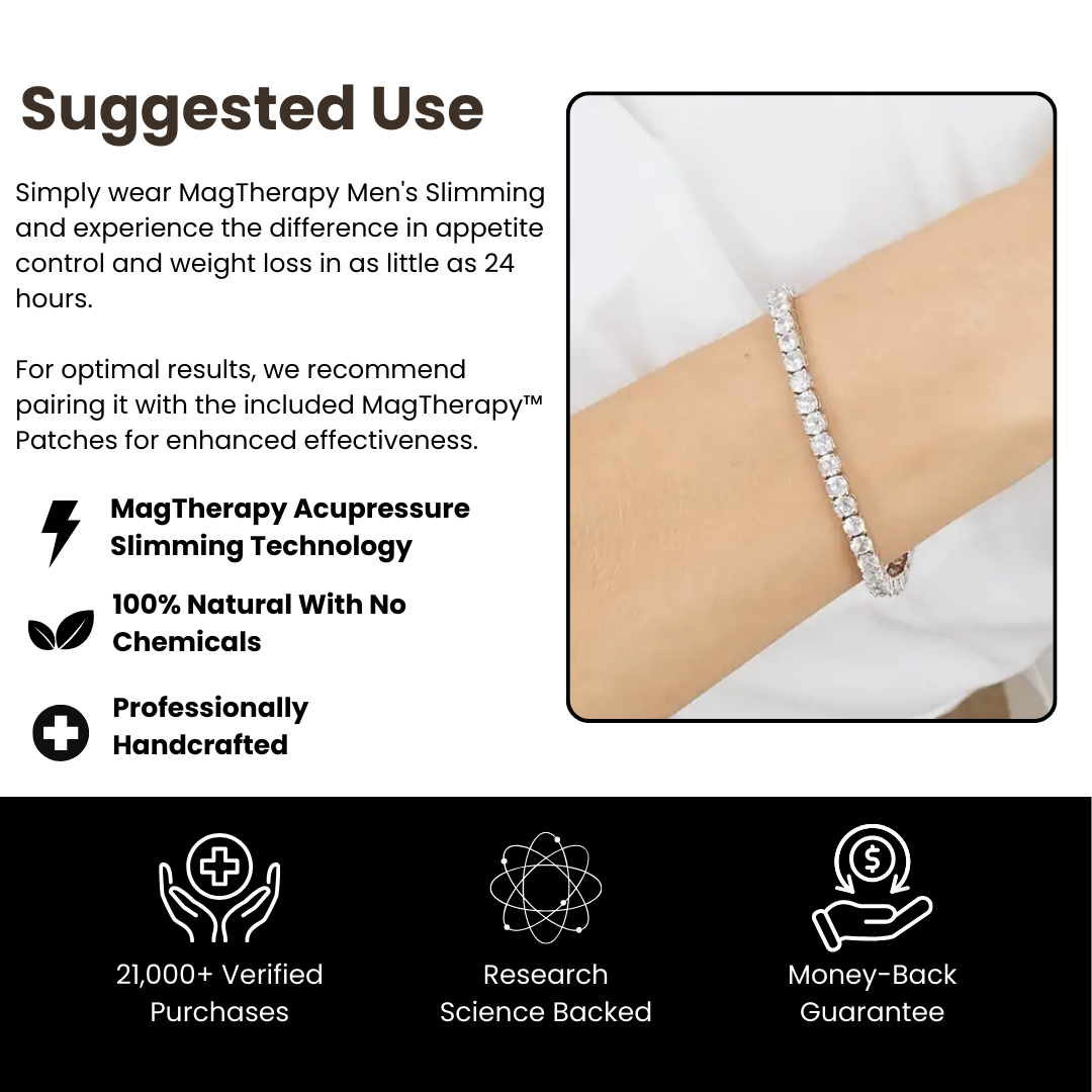 MagTherapy™ Mens Zirone Slimming Bracelet Kit