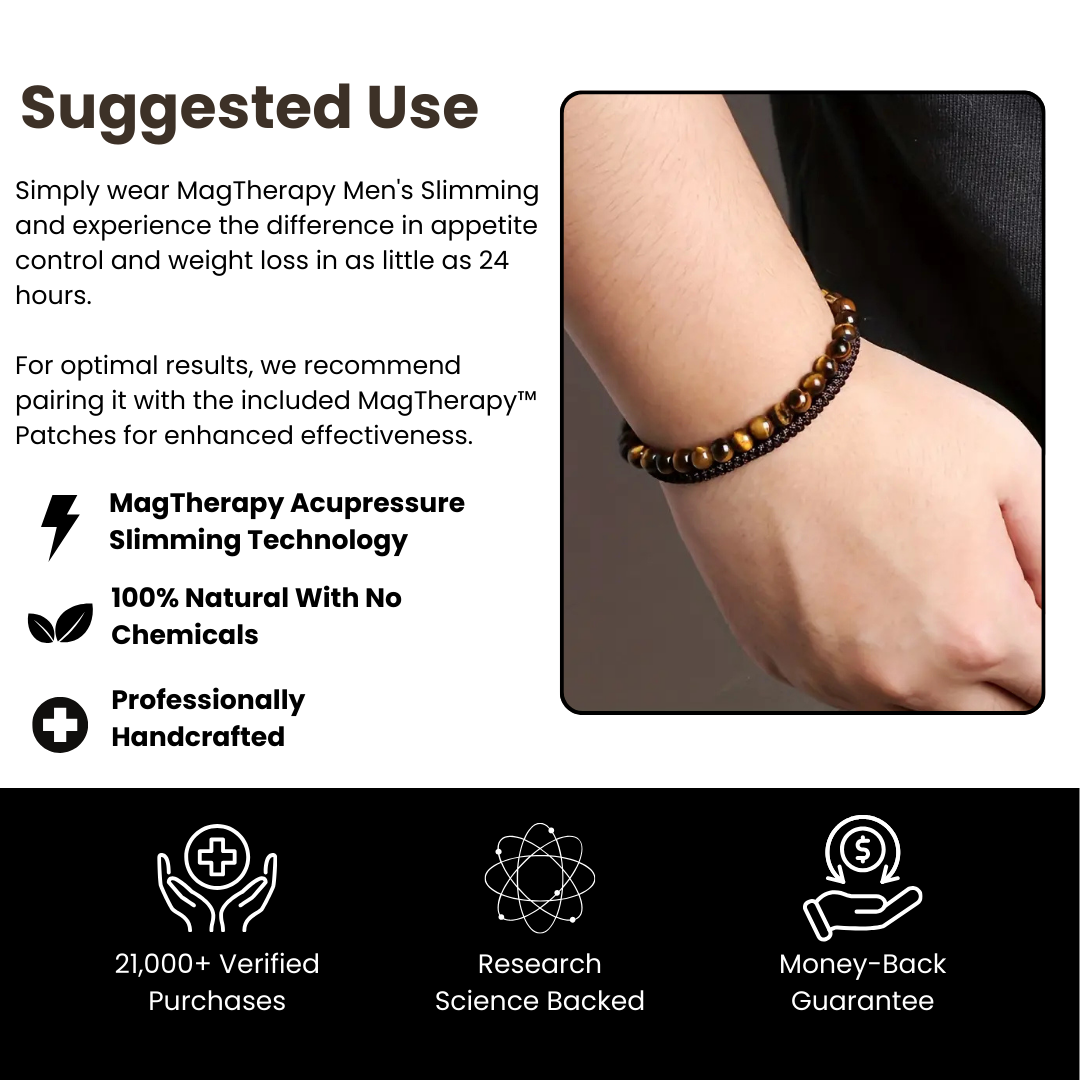 MagTherapy™ Mens Flexion Slimming Bracelet Kit