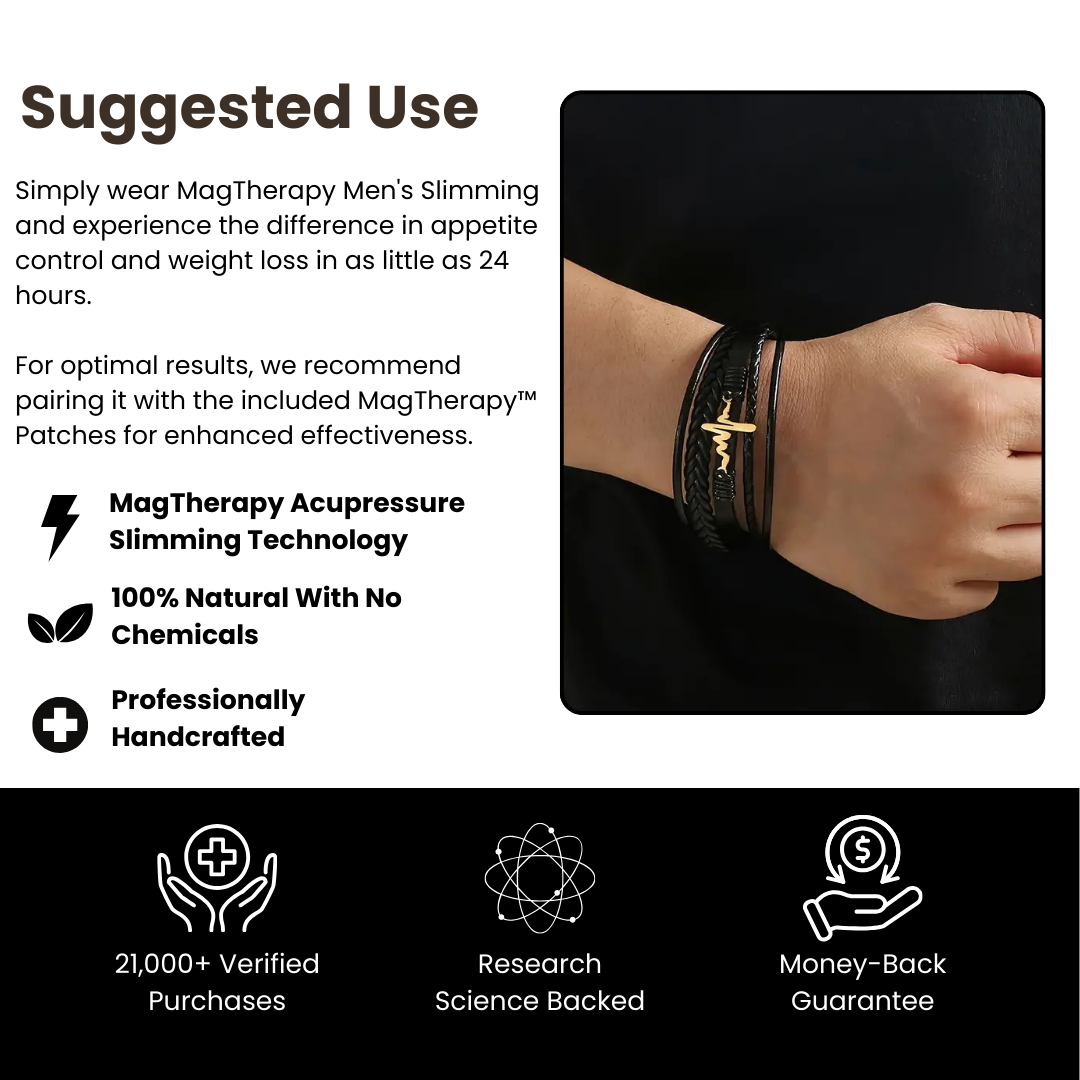 MagTherapy™ Mens Levare Slimming Bracelet Kit