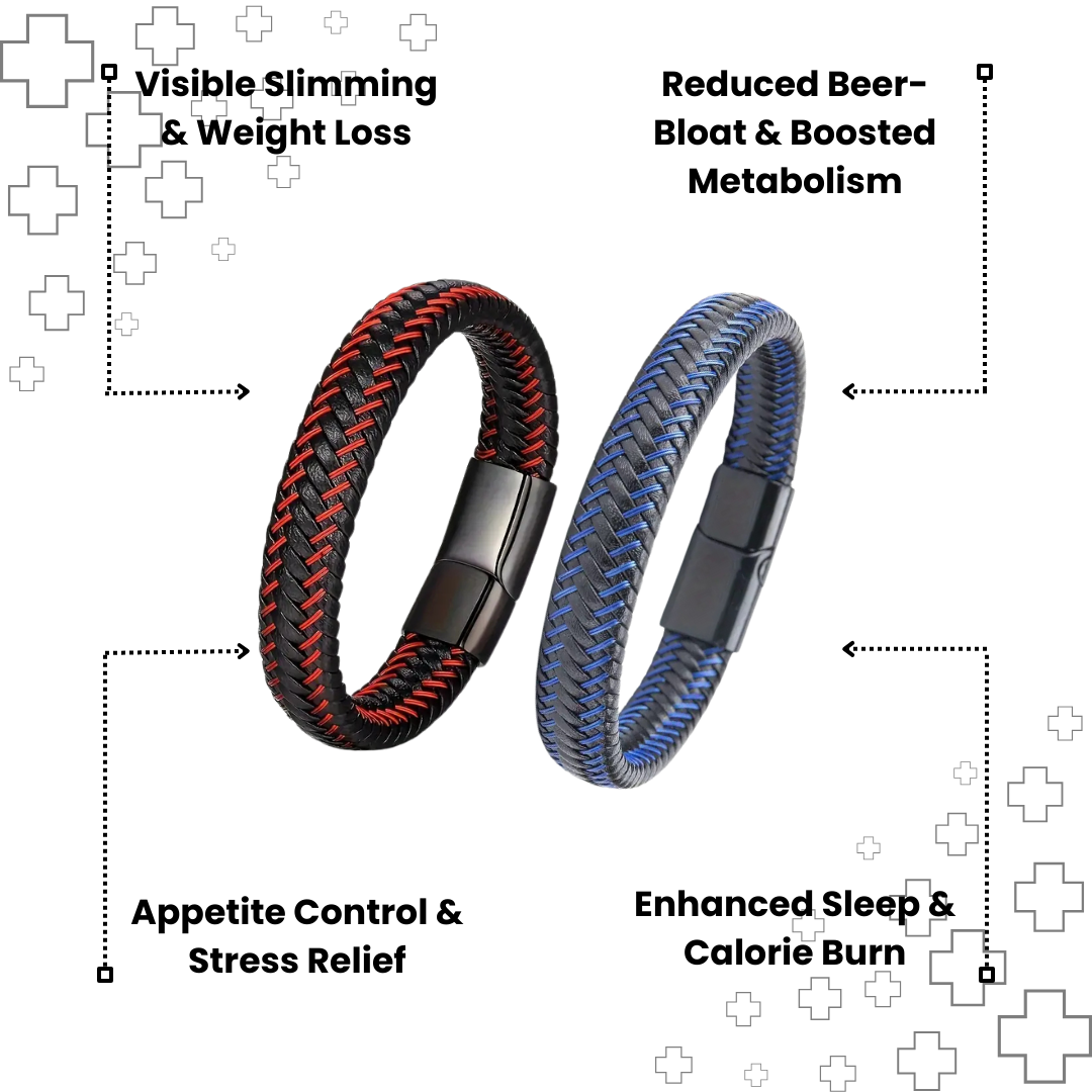 MagTherapy™ Mens Fauxtra Slimming Bracelet Kit