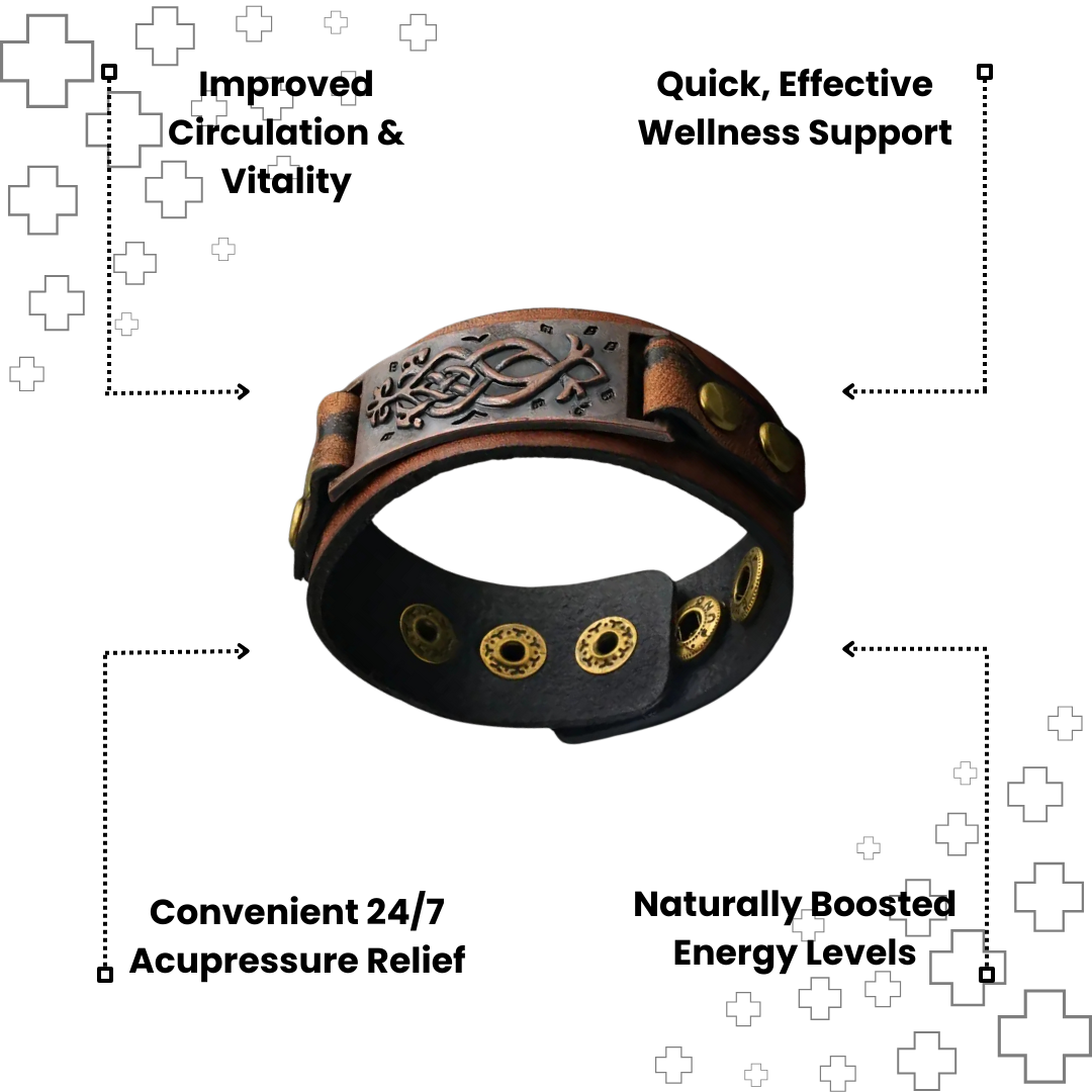 MagTherapy™ Mens Geometric  Slimming Bracelet Kit