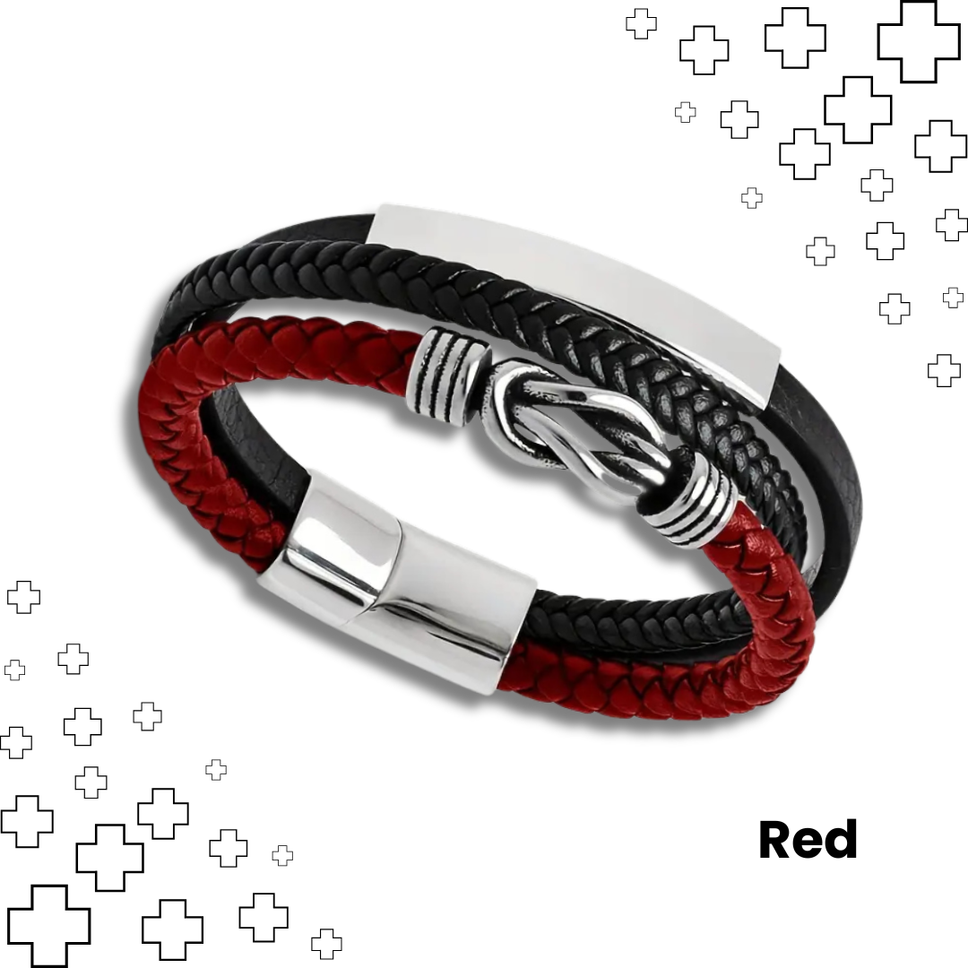 MagTherapy™ Mens Leatheron Slimming Bracelet Kit