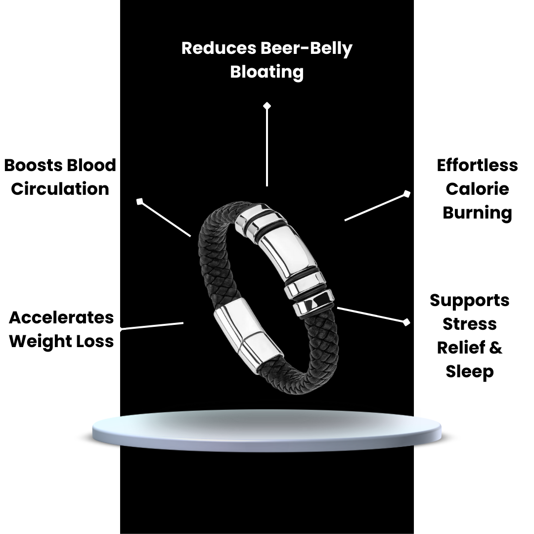 MagTherapy™ Mens Lusteron Slimming Bracelet Kit