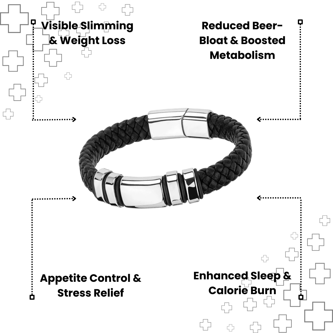 MagTherapy™ Mens Lusteron Slimming Bracelet Kit