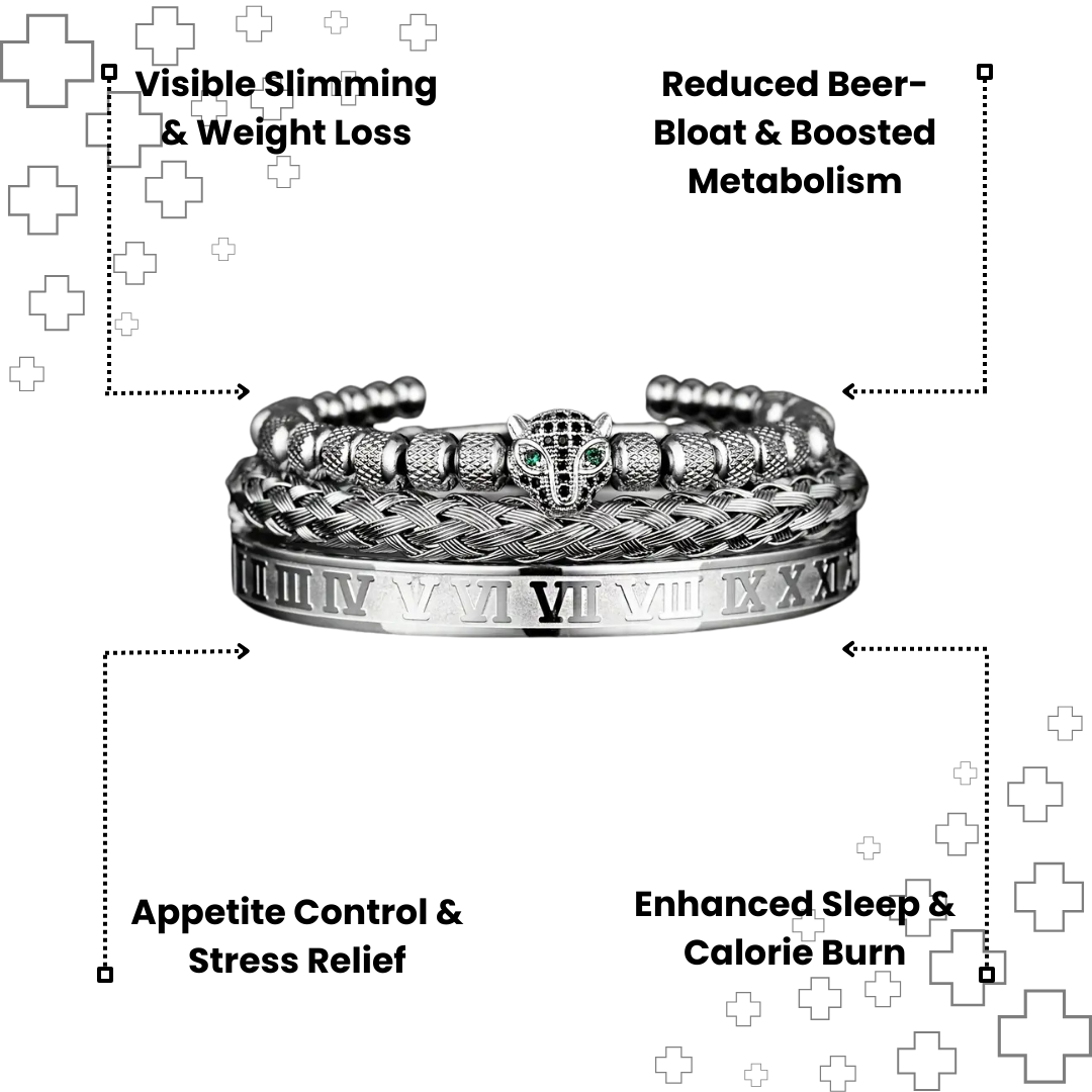 MagTherapy™ Mens LeoVance Slimming Bracelet Kit