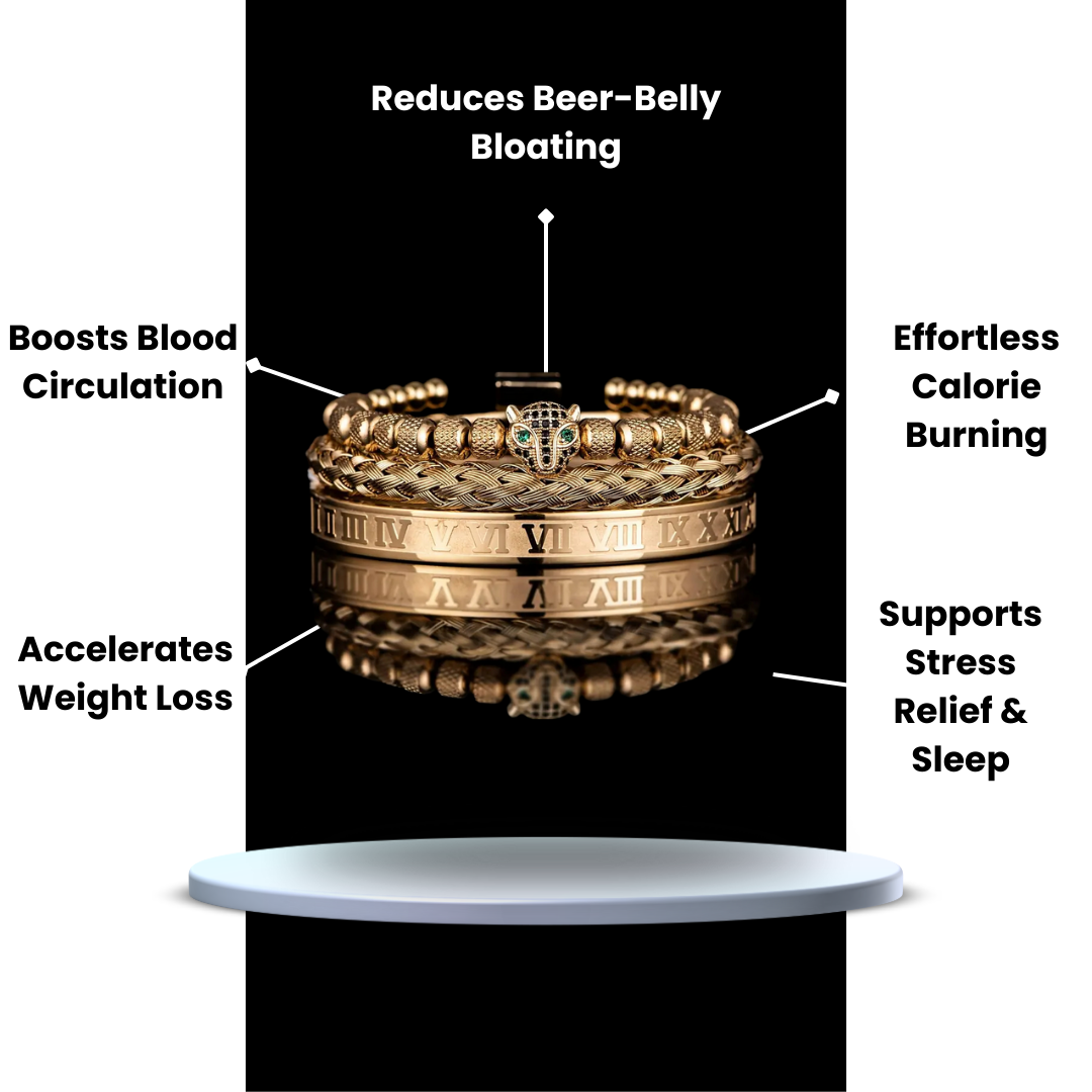 MagTherapy™ Mens LeoVance Slimming Bracelet Kit