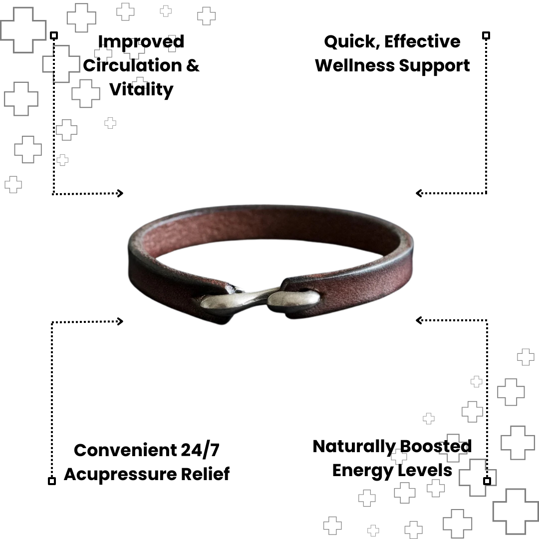 MagTherapy™ Mens Leather Slimming Bracelet Kit