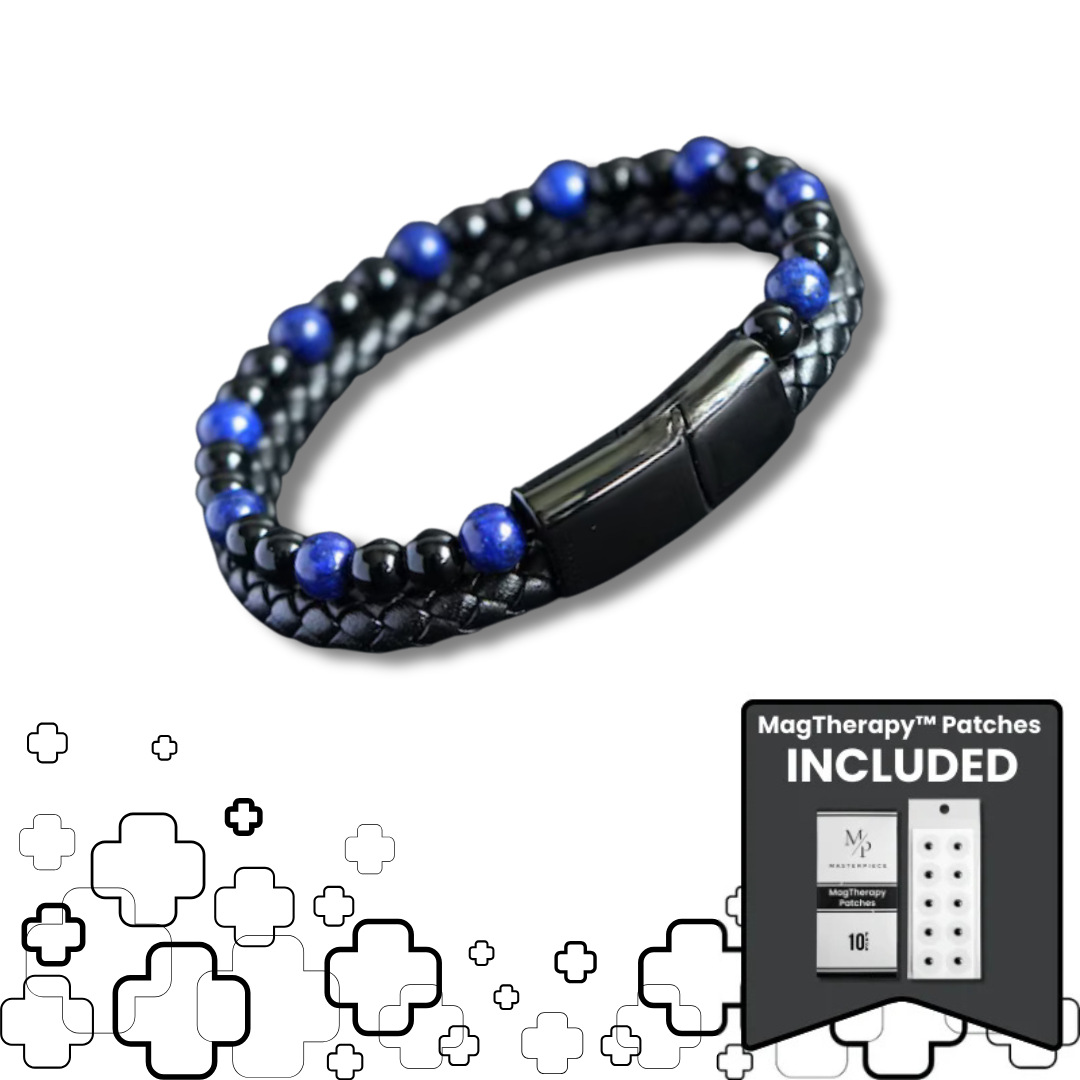 MagTherapy™ Mens Onyx Bead Slimming Bracelet Kit