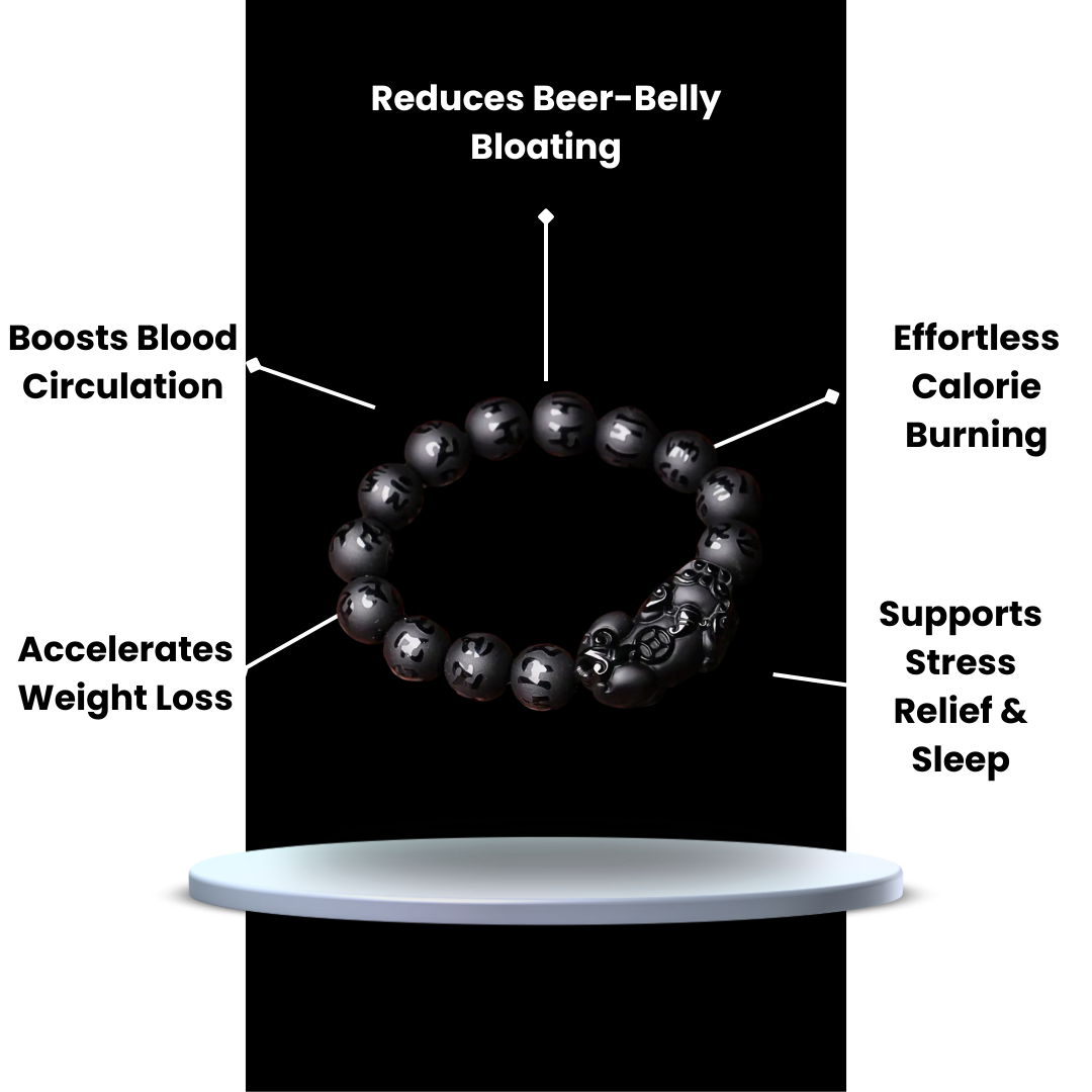 MagTherapy™ Mens Obsidianix Slimming Bracelet Kit