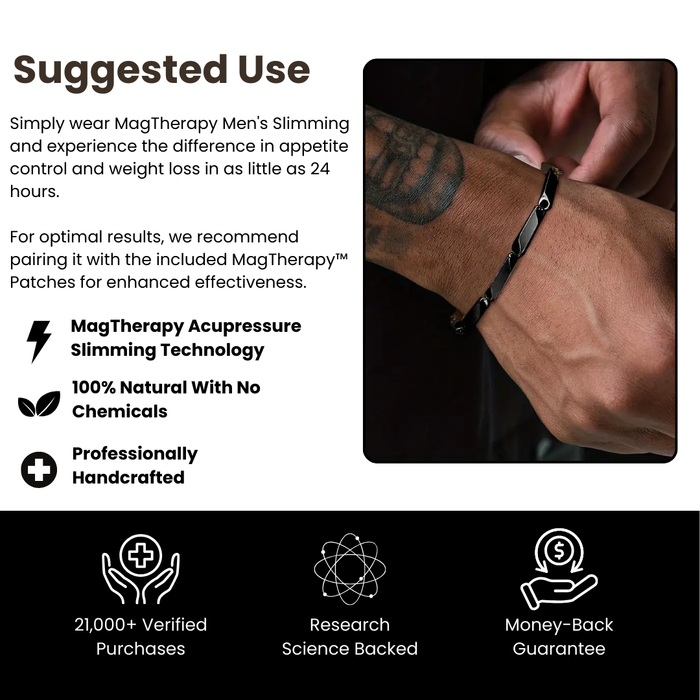 MagTherapy™ Mens Titanex Slimming Bracelet Kit