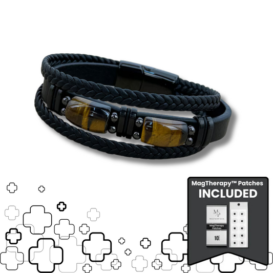 MagTherapy™ Mens Tiger Stone Slimming Bracelet Kit