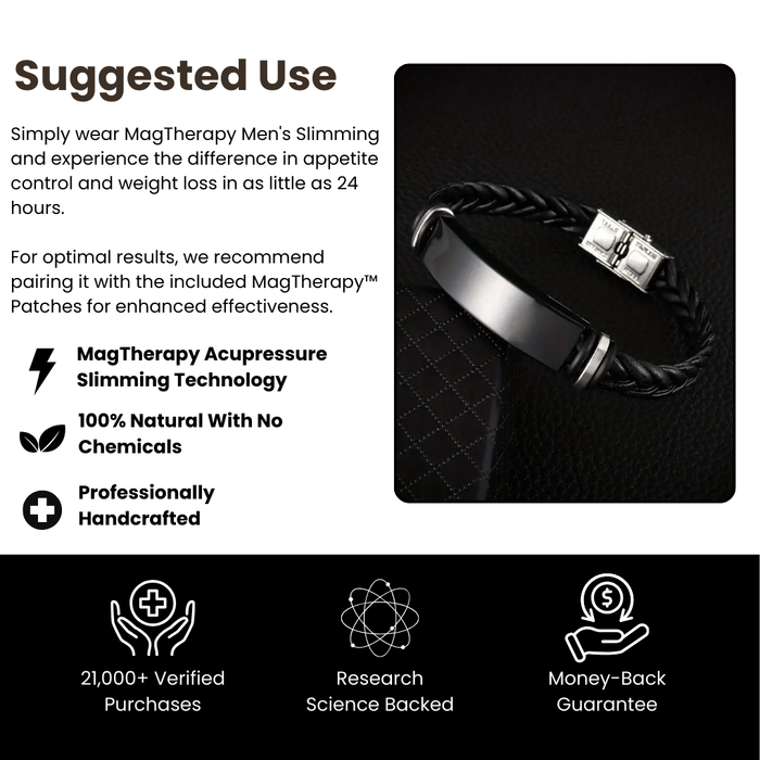 MagTherapy™ Mens Vintara Slimming Bracelet Kit