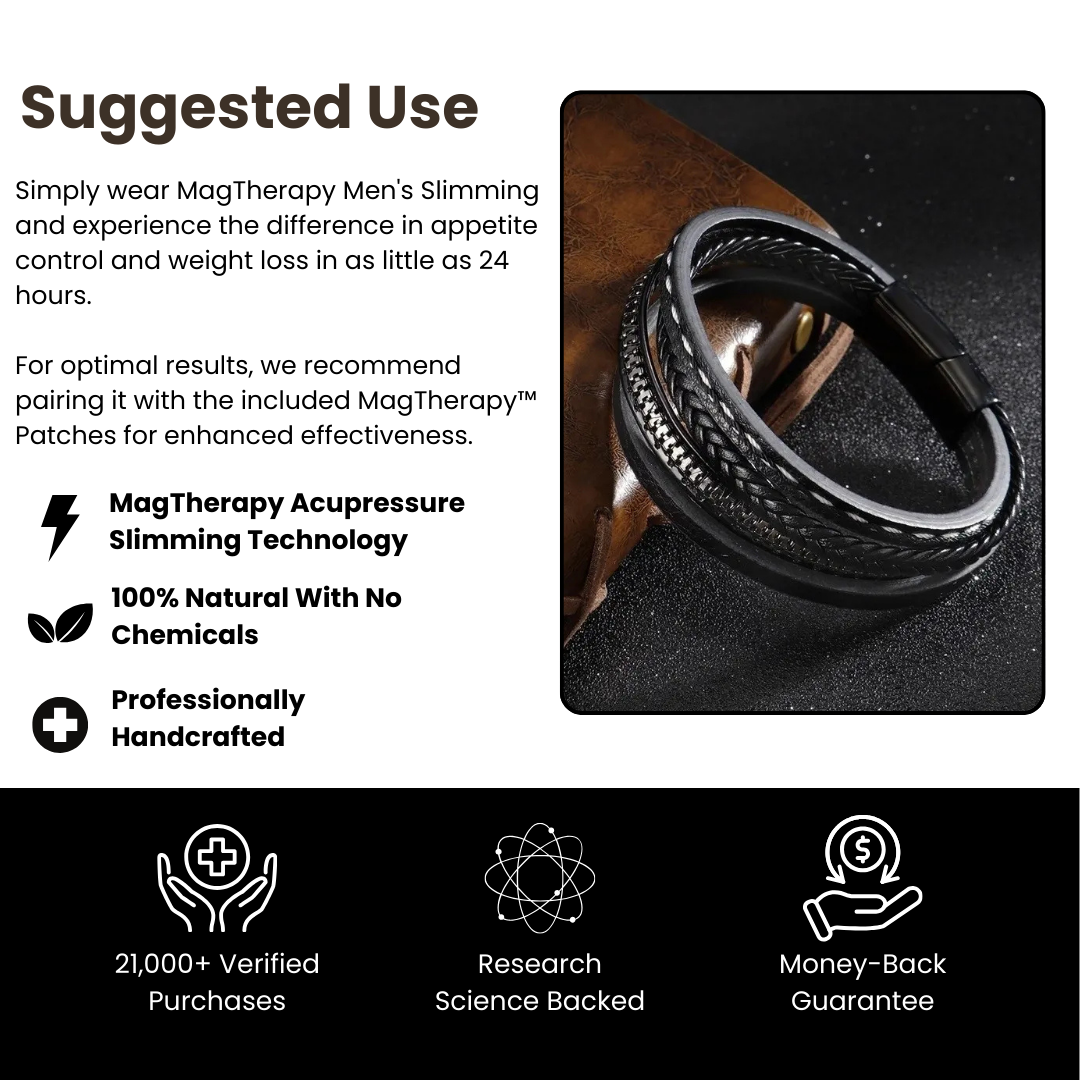 MagTherapy™ Mens Multivis Slimming Bracelet Kit