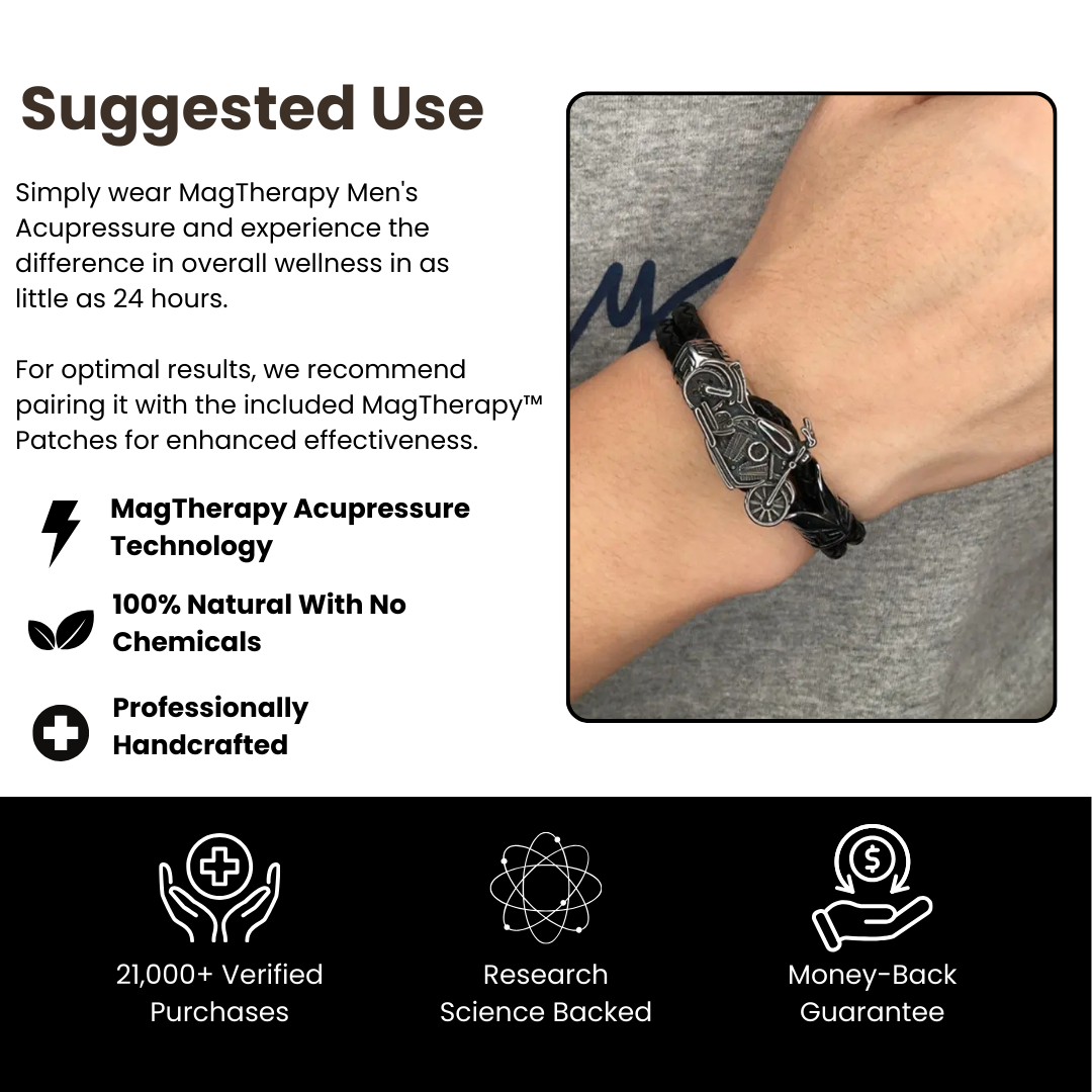 MagTherapy™ Mens Vintage Slimming Bracelet Kit